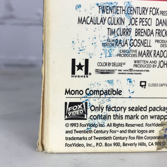 Home Alone 2 Lost In New York Family & Kids 1993 Vintage Christmas VHS Movies - Picture 13 of 13